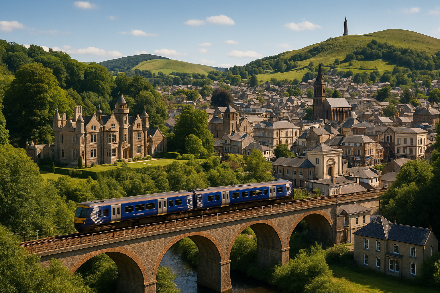 Explore Galashiels, UK
