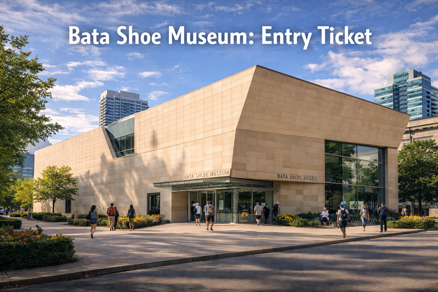 Bata Shoe Museum Entry Ticket Toronto