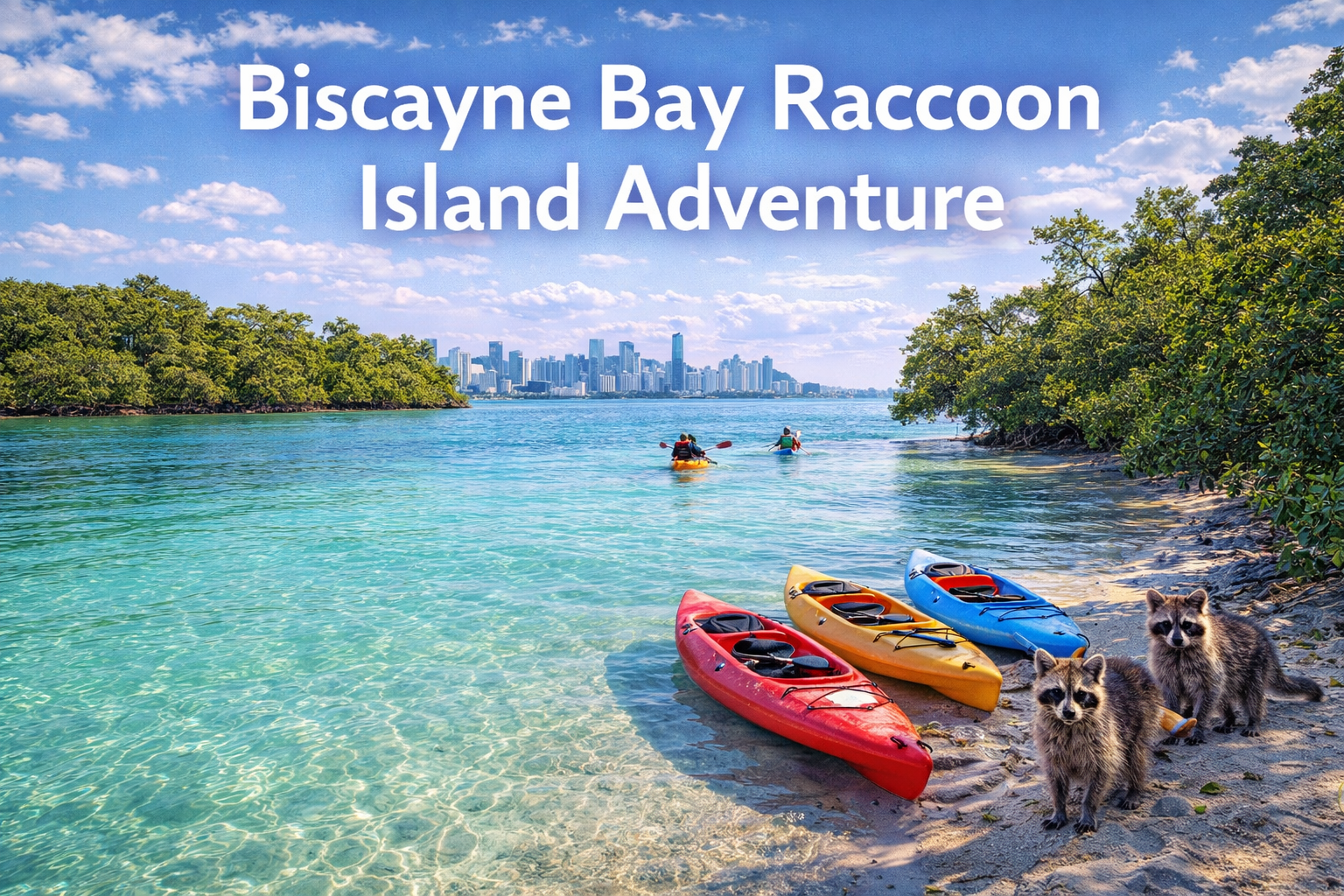 Biscayne Bay Raccoon Island Adventure