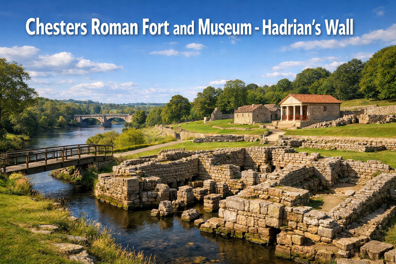 Chesters Roman Fort on Hadrian’s Wall
