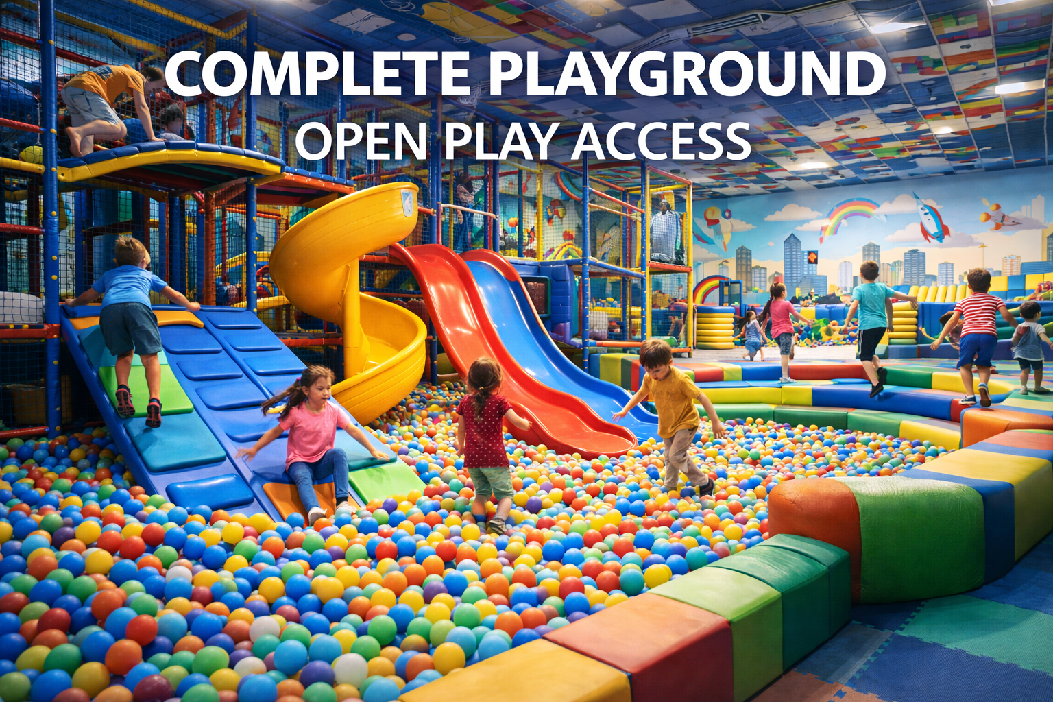 Complete Playground Open Play Access