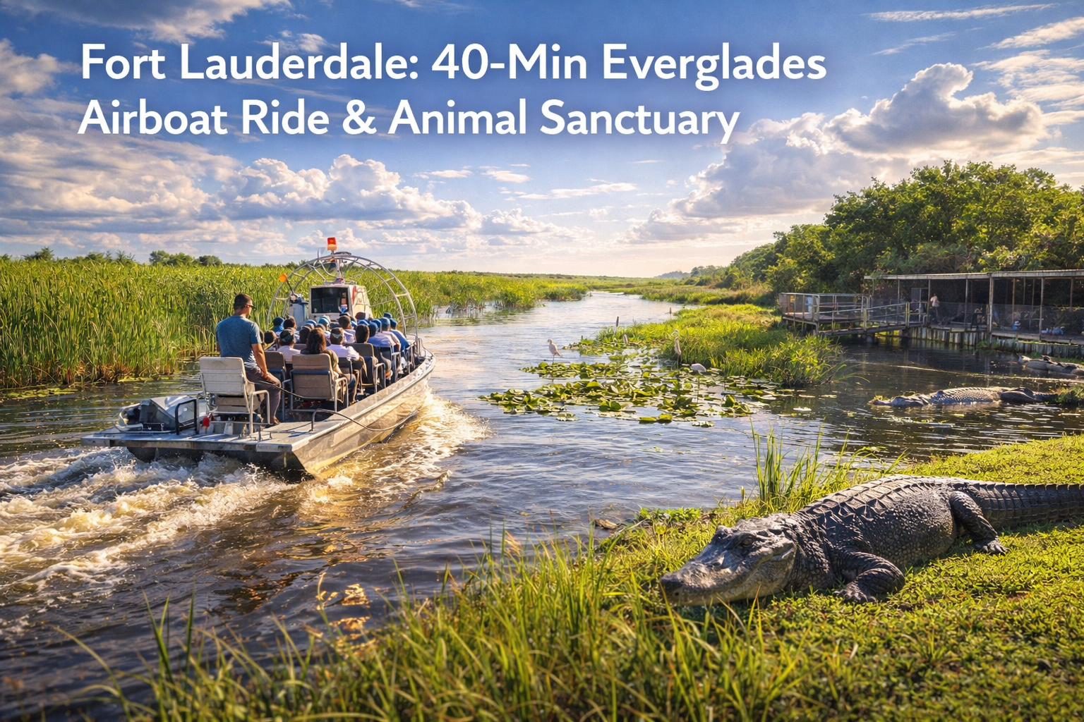 Fort Lauderdale Everglades Airboat & Wildlife Sanctuary