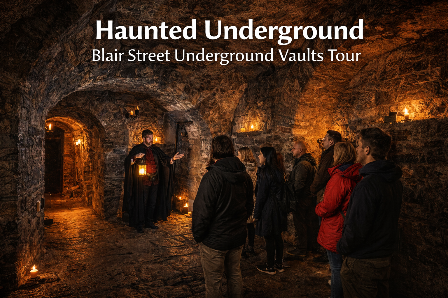 Haunted Underground Vaults Edinburgh Ticket