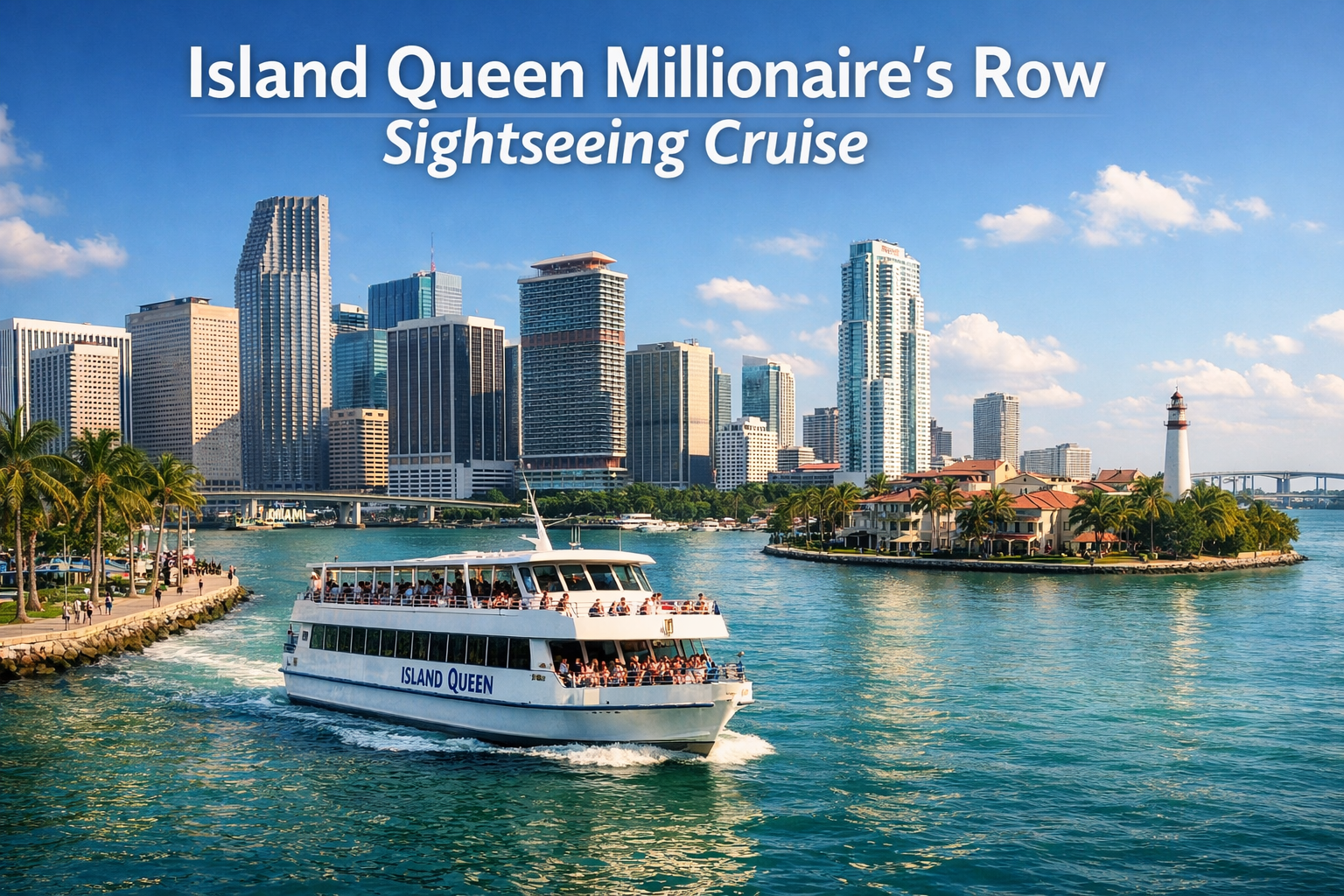 Miami Millionaire’s Row Cruise