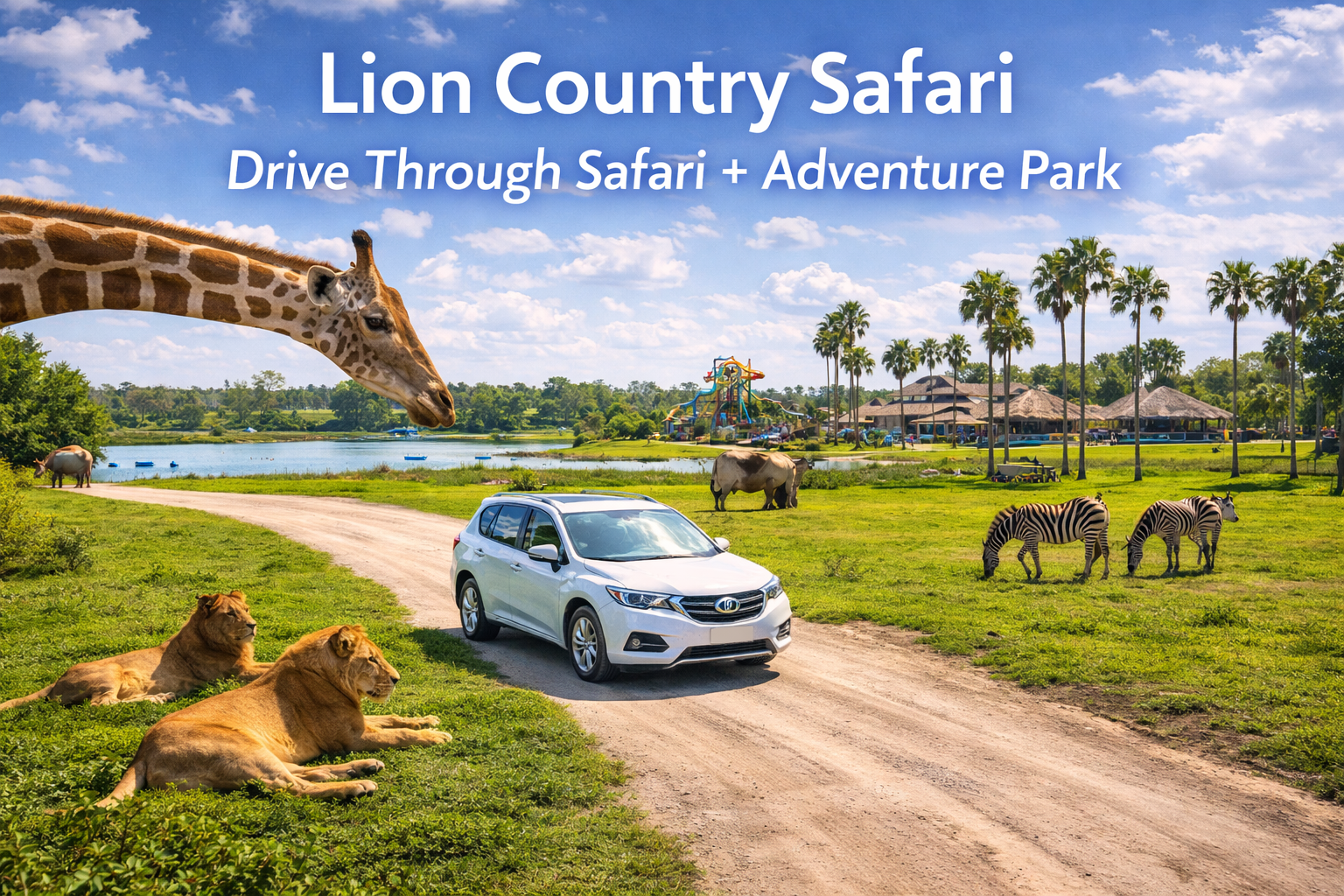 Lion Country Safari Drive Thru Adventure