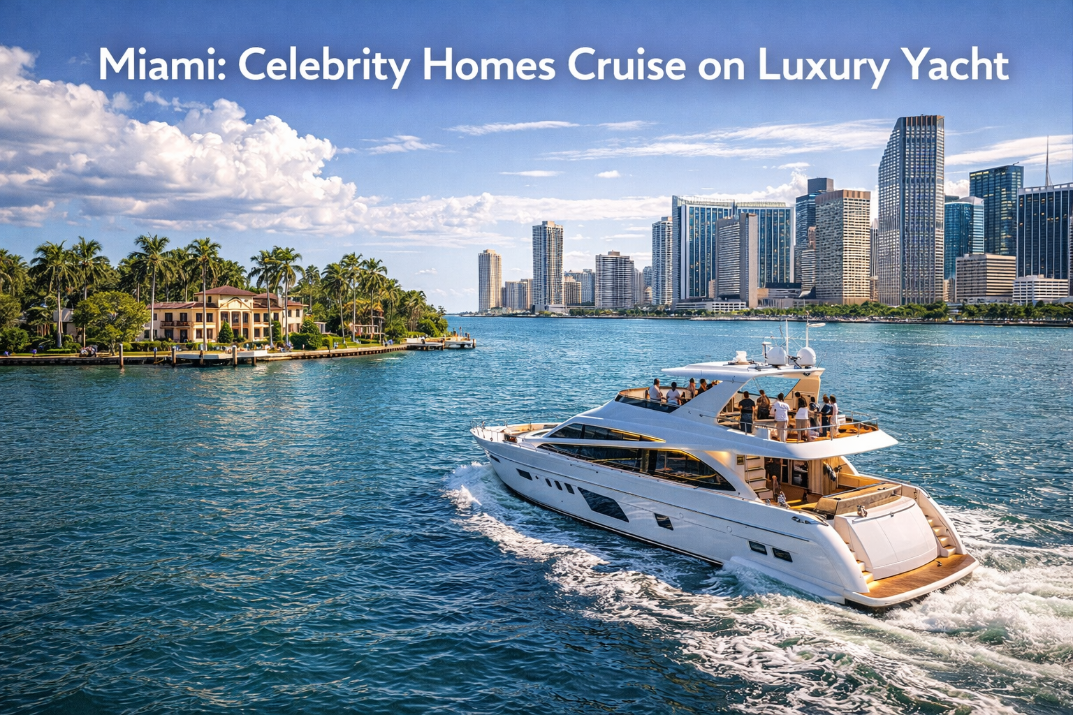 Miami Celebrity Homes Yacht Cruise