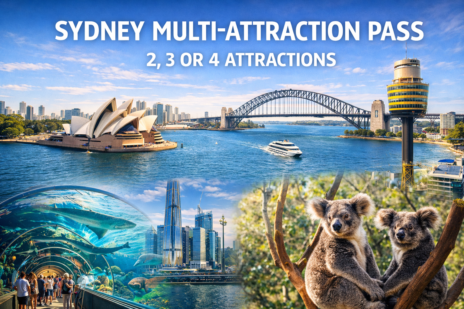 Sydney Multi Attraction Pass