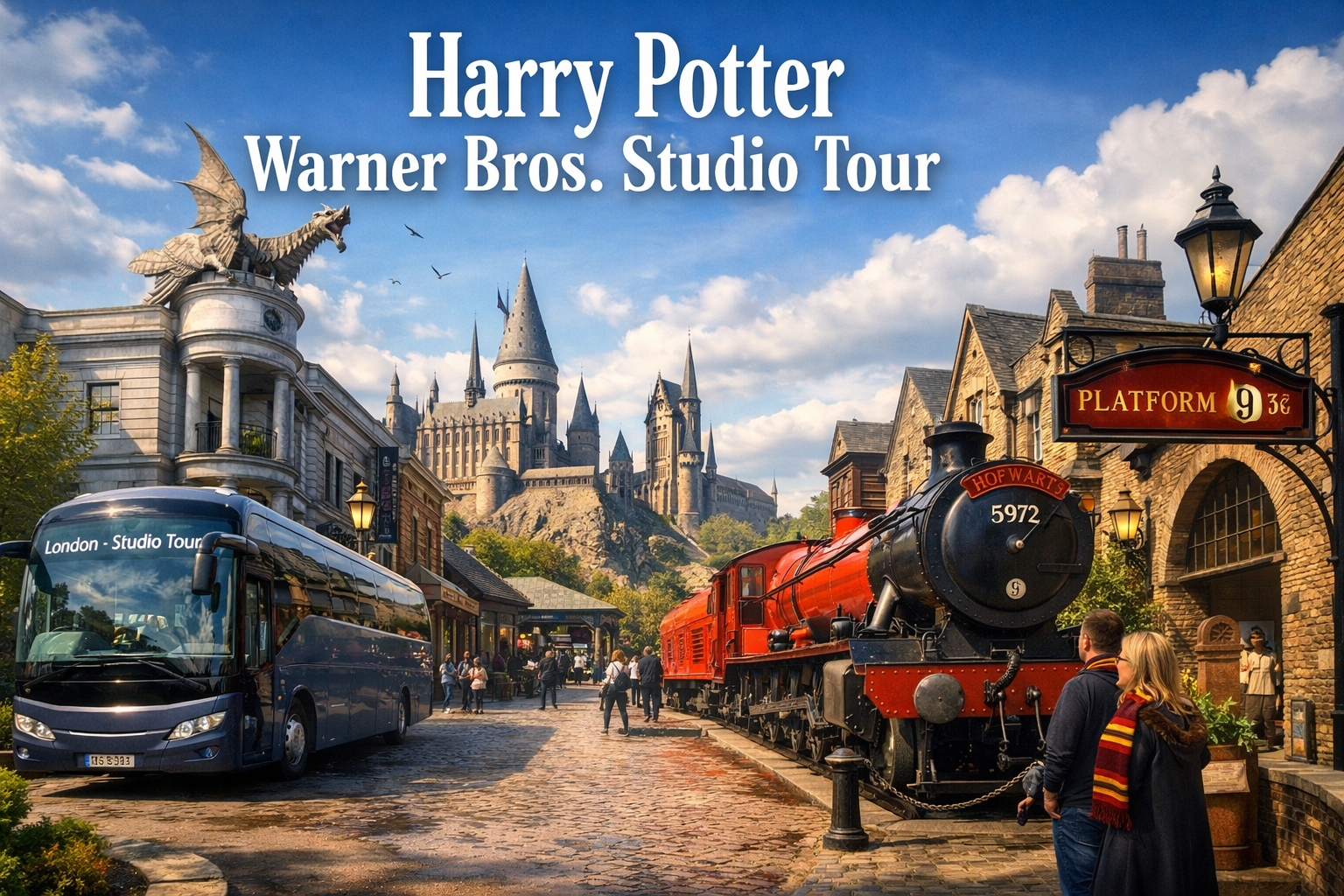 Harry Potter Studio Tour London with Coach Transfer