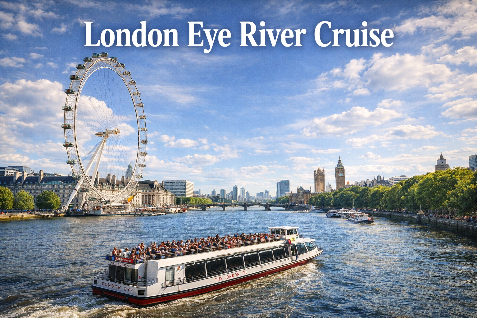 London Eye River Cruise Experience