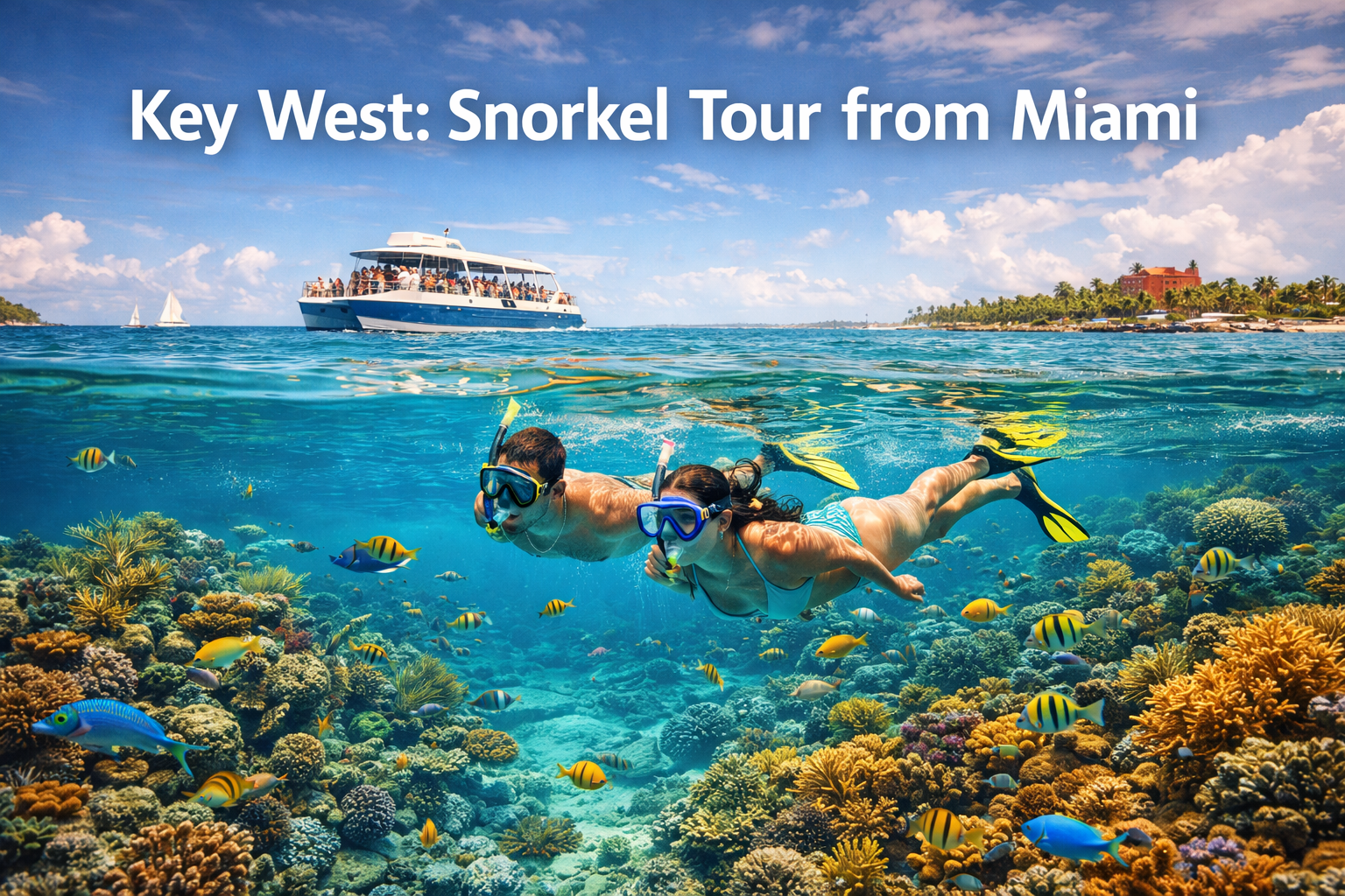 Key West Snorkel Tour from Miami