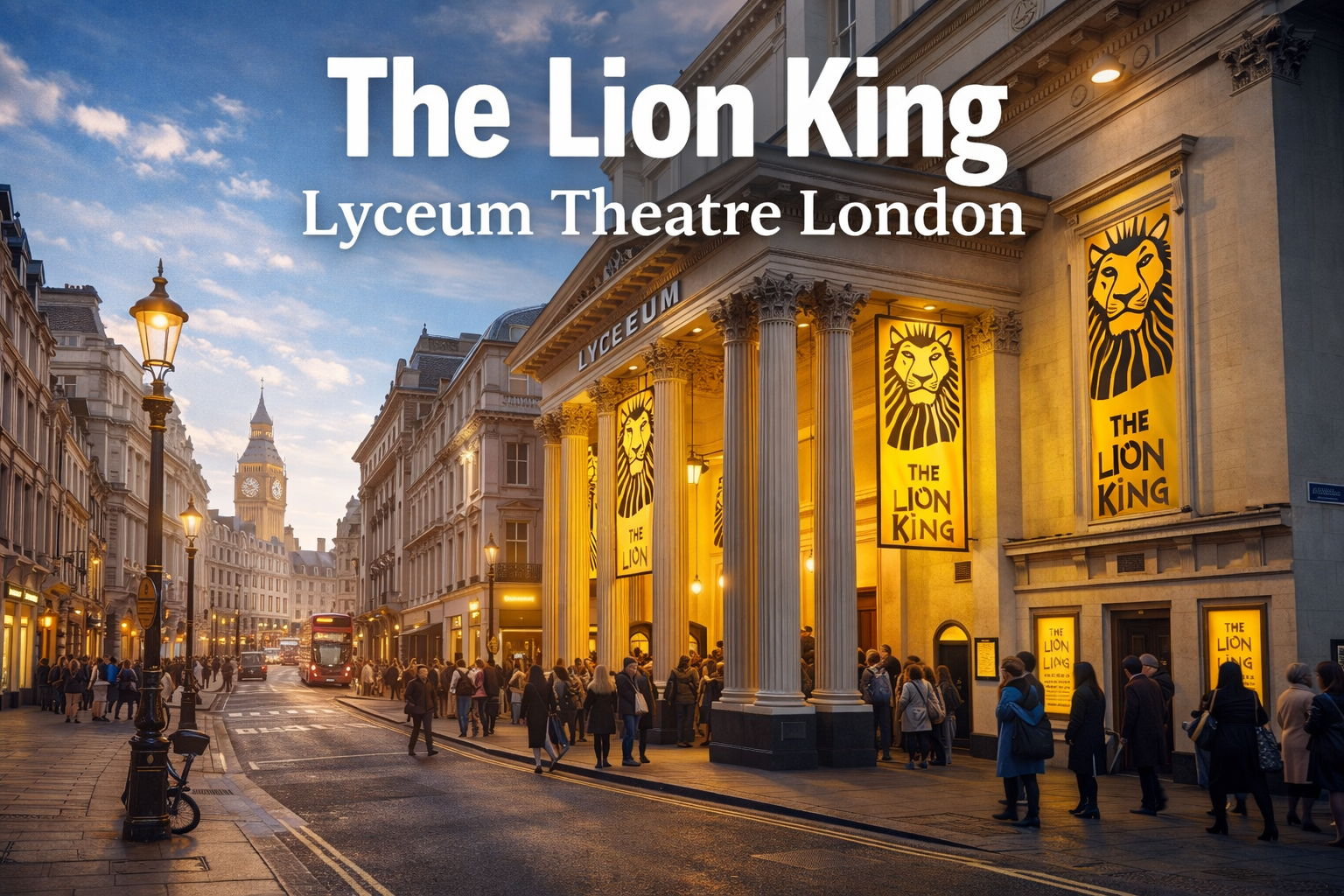 The Lion King at Lyceum Theatre London