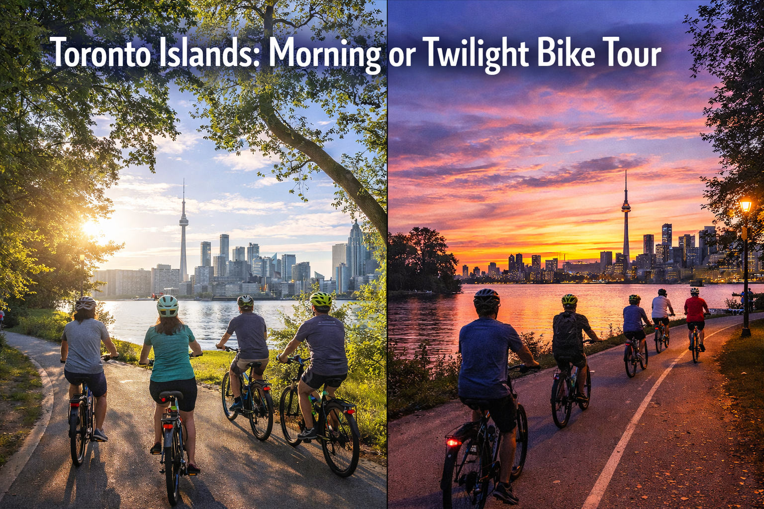 Toronto Islands: Morning or Twilight Bike Tour