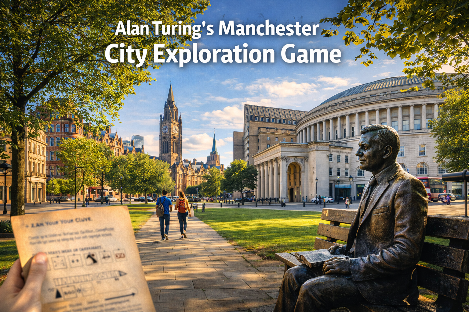 Alan Turing’s Manchester City Exploration Game