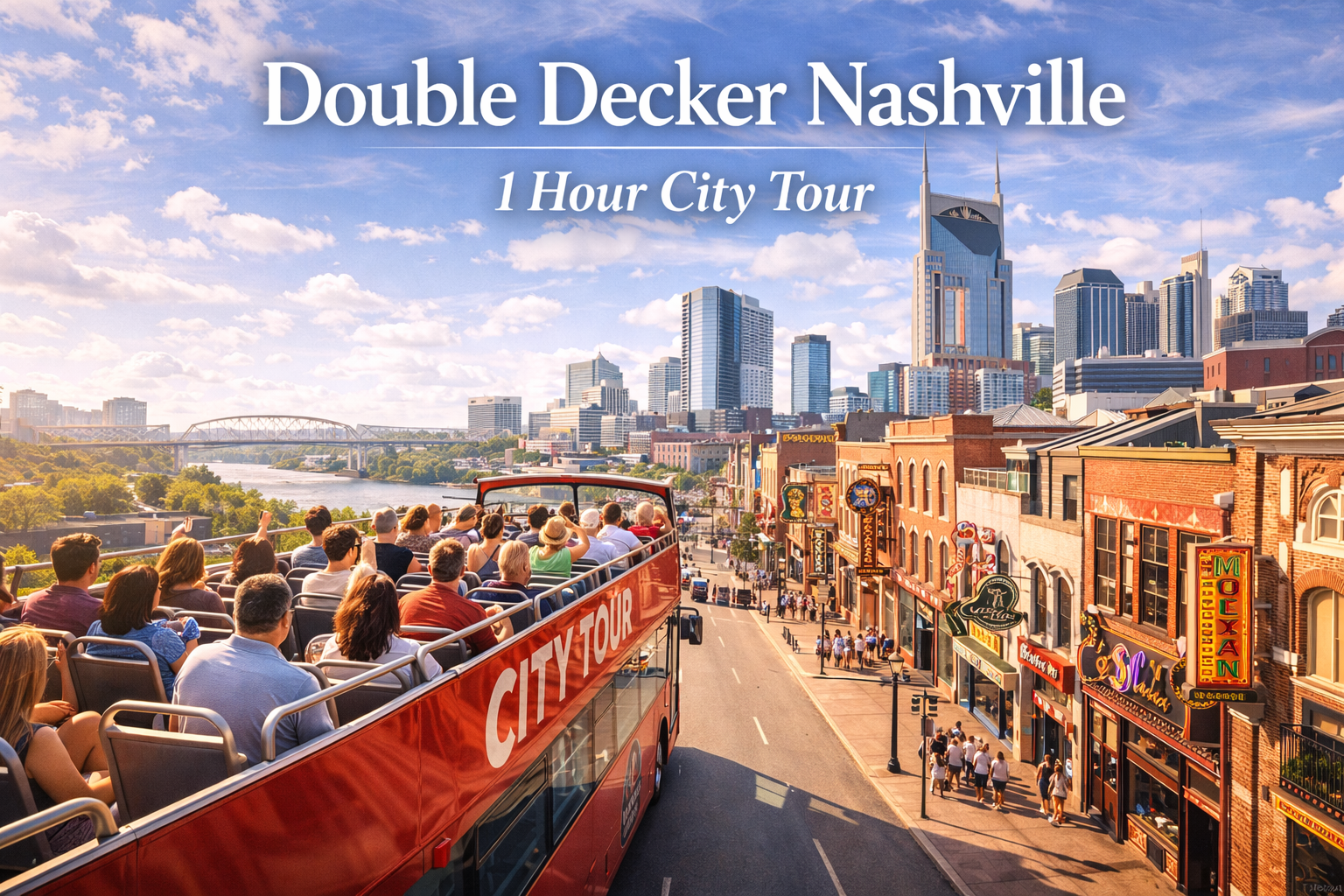 Double Decker Nashville City Tour