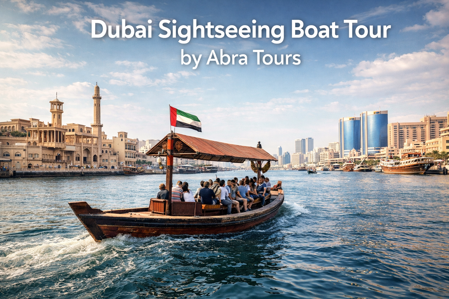 Dubai Abra Sightseeing Boat Tour