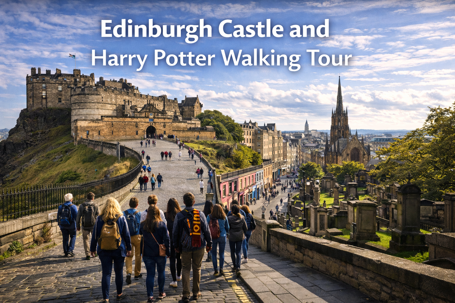 Edinburgh Castle and Harry Potter Walking Tour