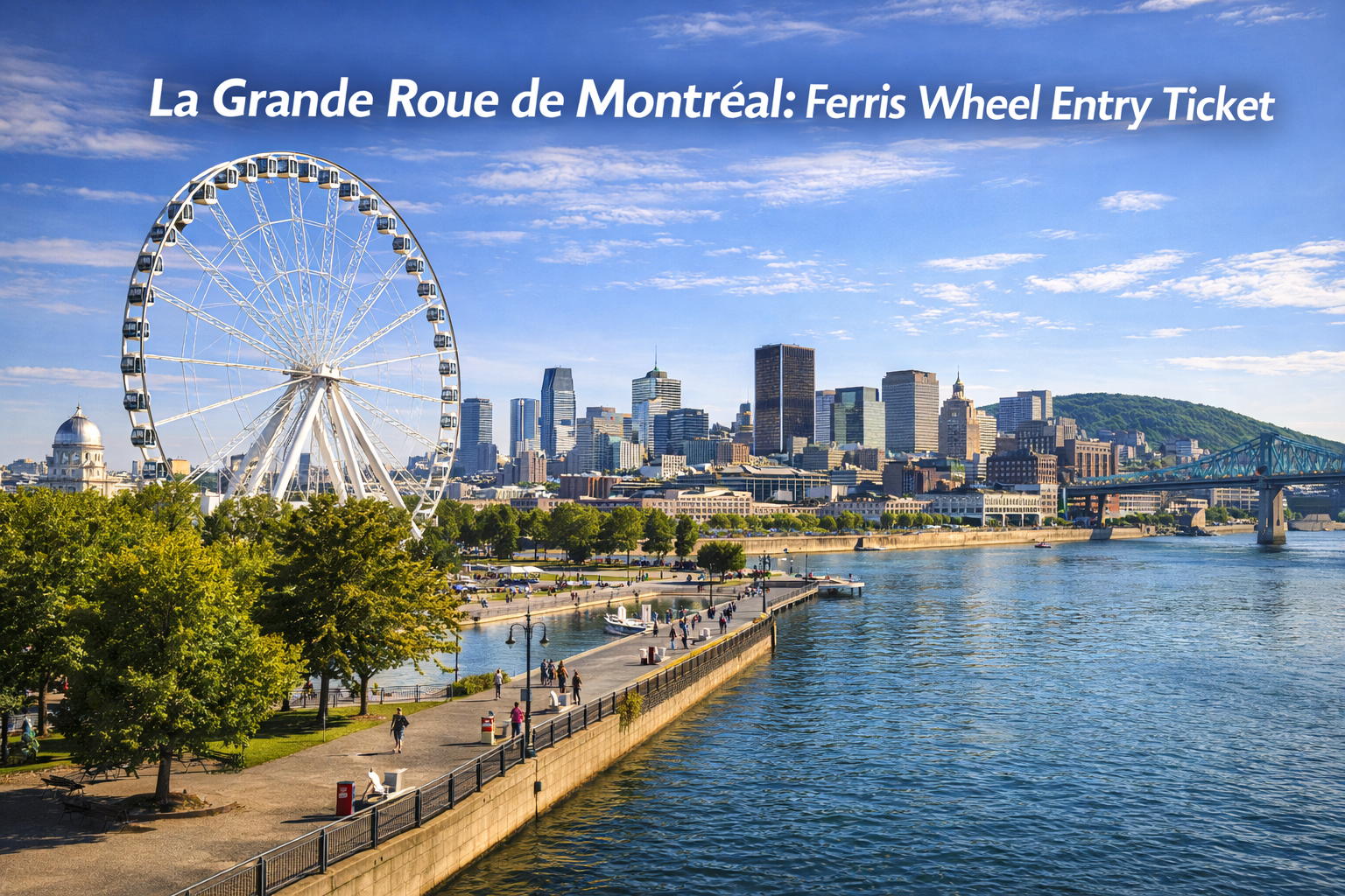 La Grande Roue de Montréal: Ferris Wheel Entry Ticket