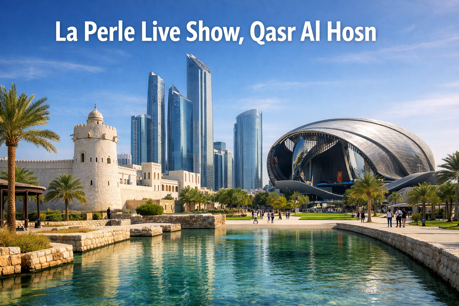 La Perle Live Show + Qasr Al Hosn