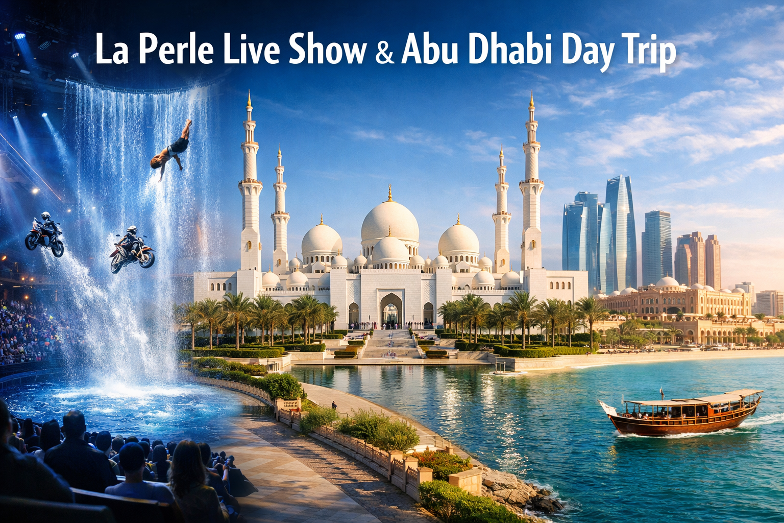 La Perle Live Show with Abu Dhabi Premium Day Trip