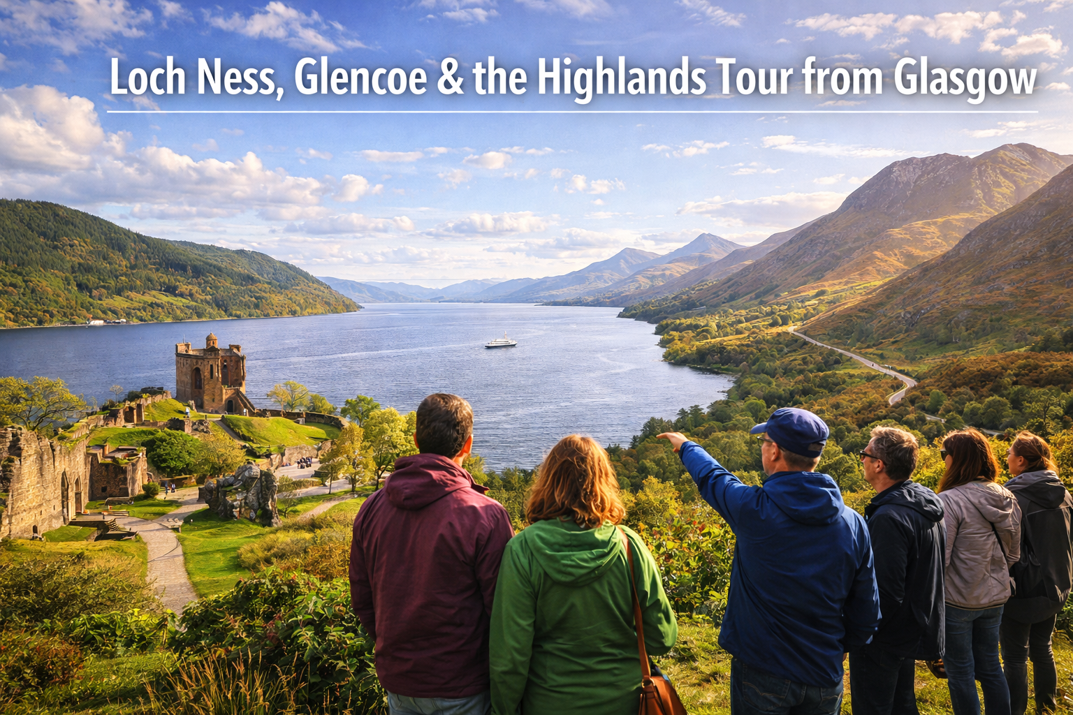 Loch Ness, Glencoe & Highlands Tour from Glasgow