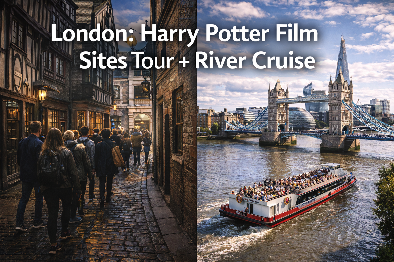 London Harry Potter Film Sites Tour with River Cruise