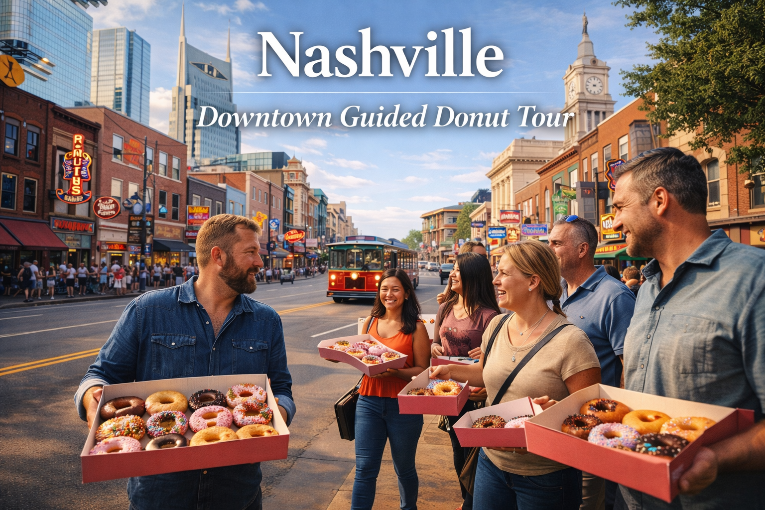 Nashville Downtown Donut Tour