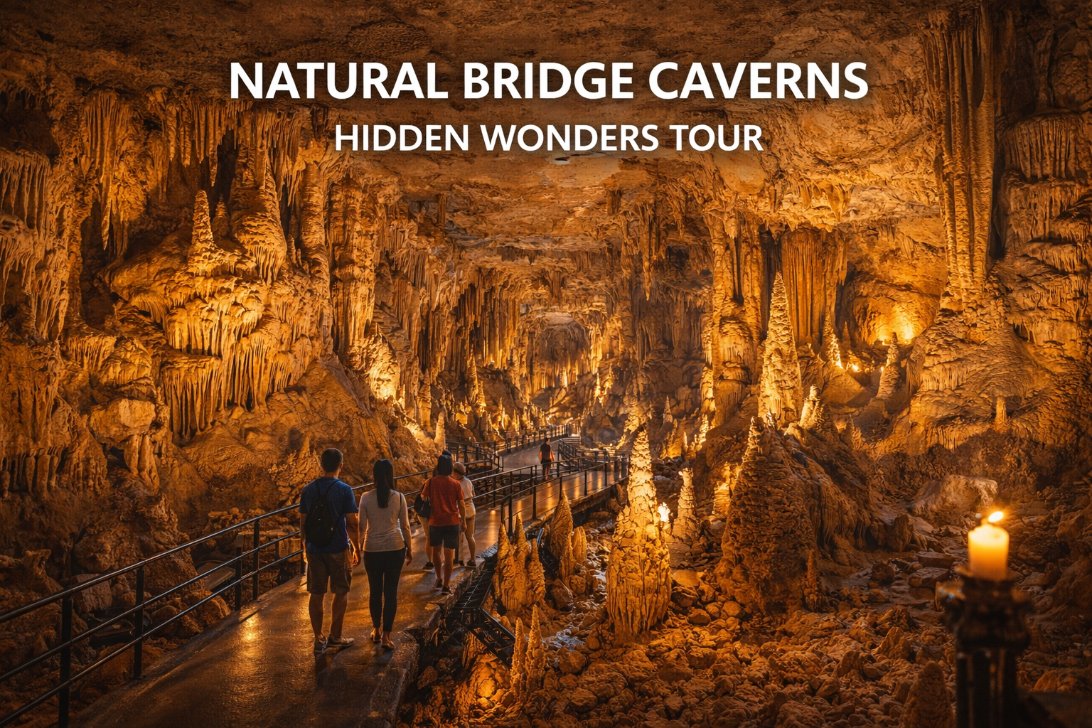 Natural Bridge Caverns Hidden Wonders Tour