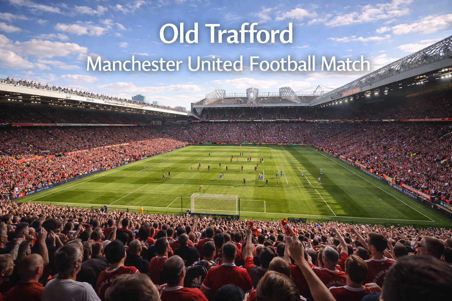 Old Trafford Manchester United Football Match Experience