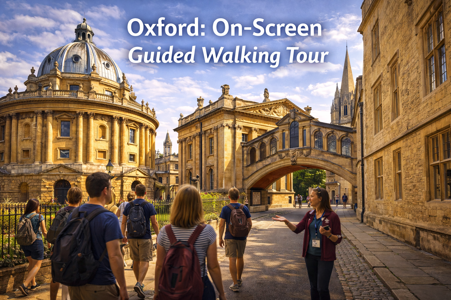 Oxford On-Screen Guided Walking Tour