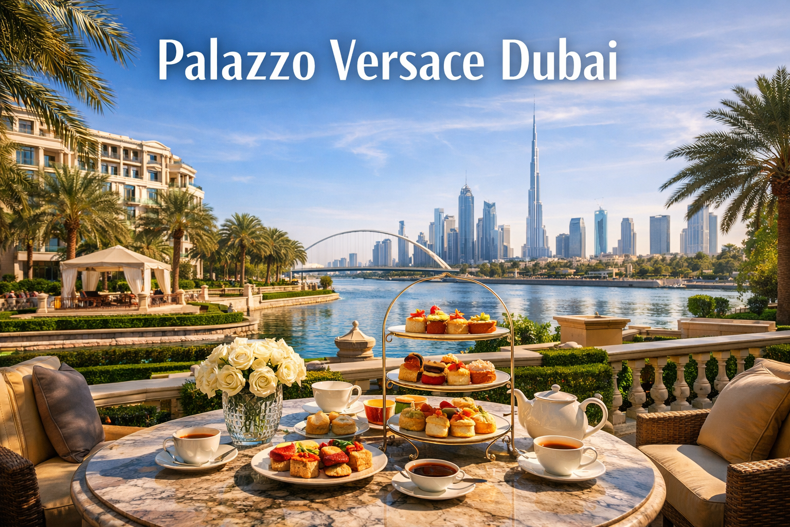 Palazzo Versace Dubai Afternoon Tea Experience