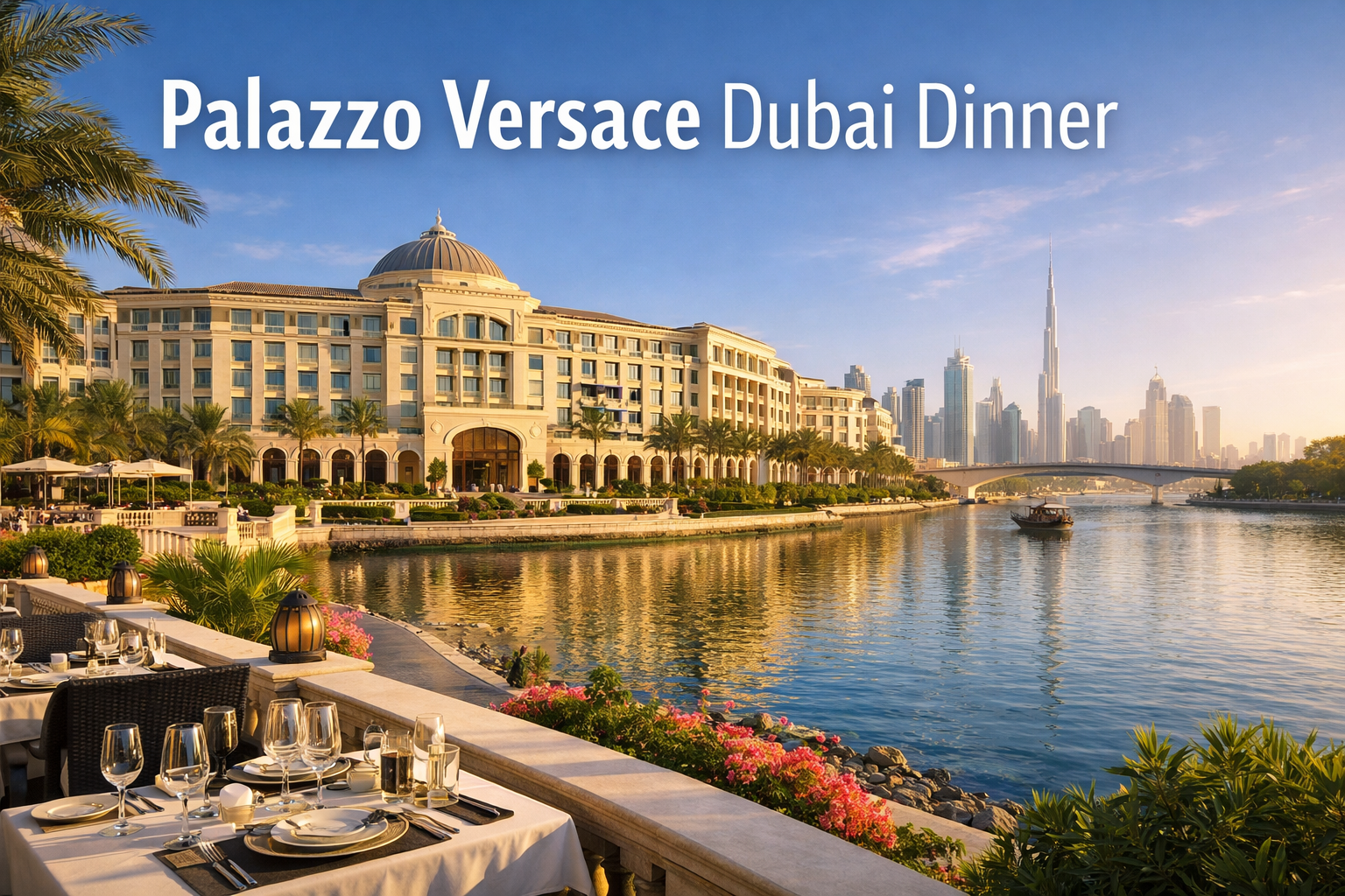 Palazzo Versace Dubai Dinner Experience