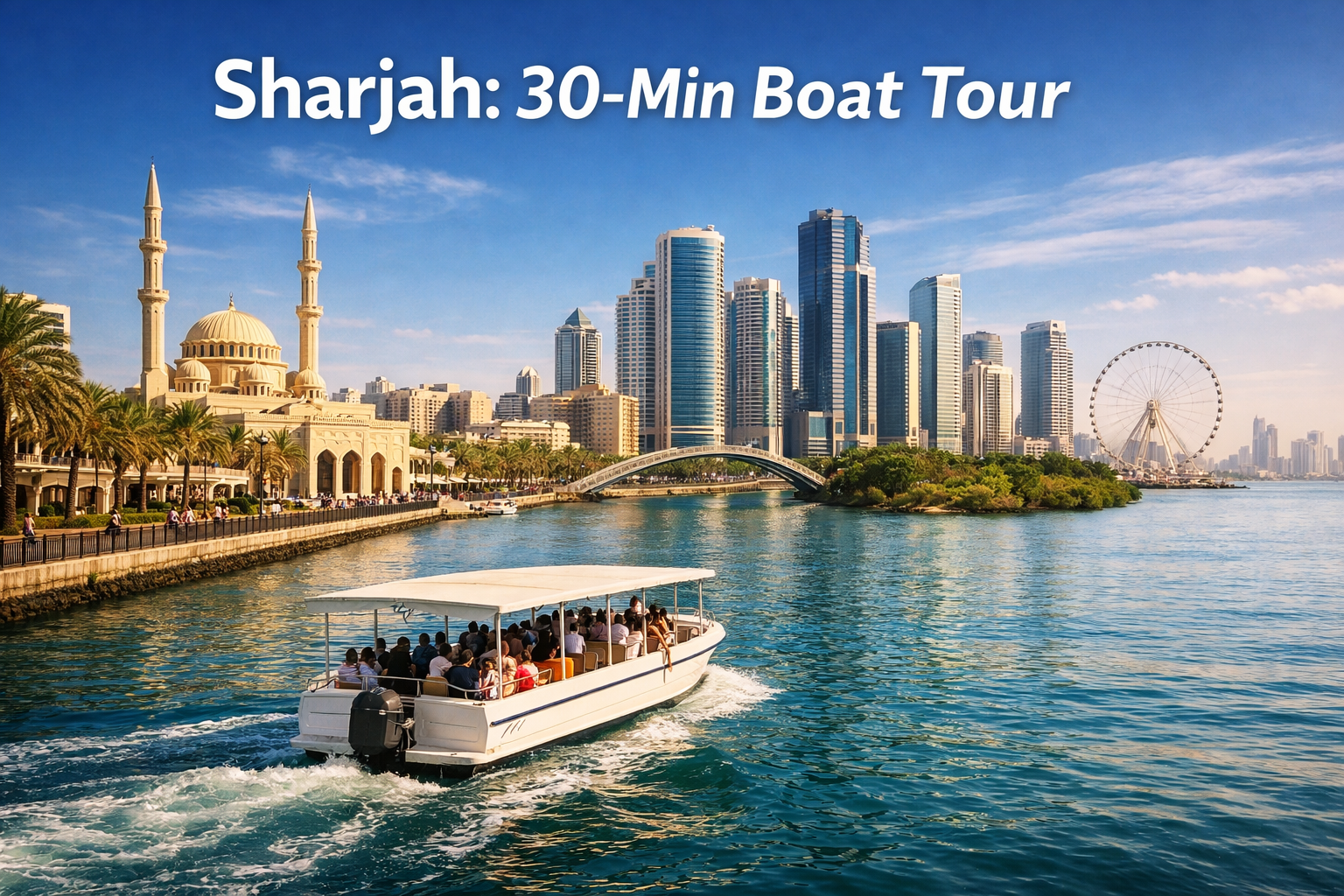 Sharjah: 30-Min Boat Tour