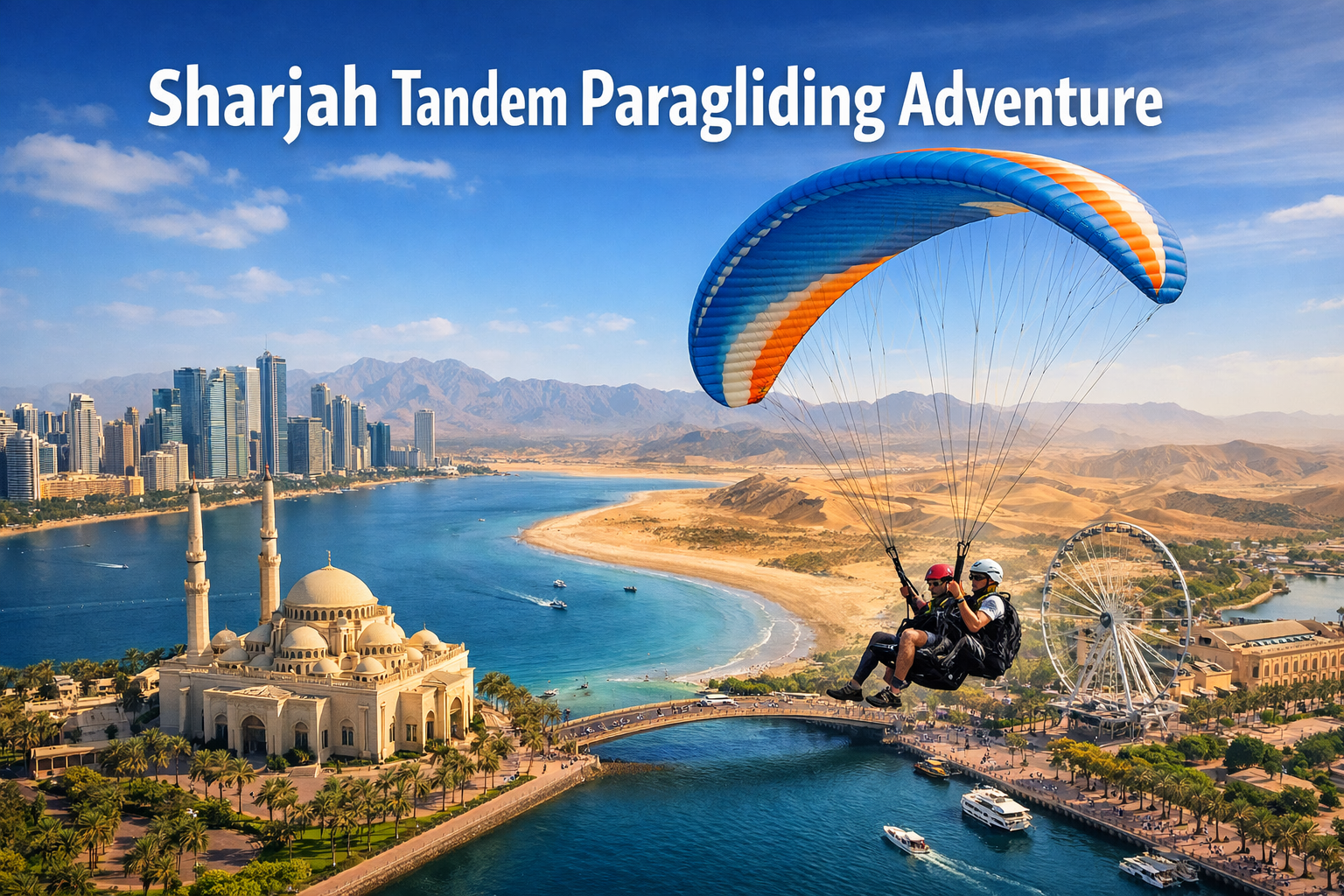 Sharjah Tandem Paragliding Adventure
