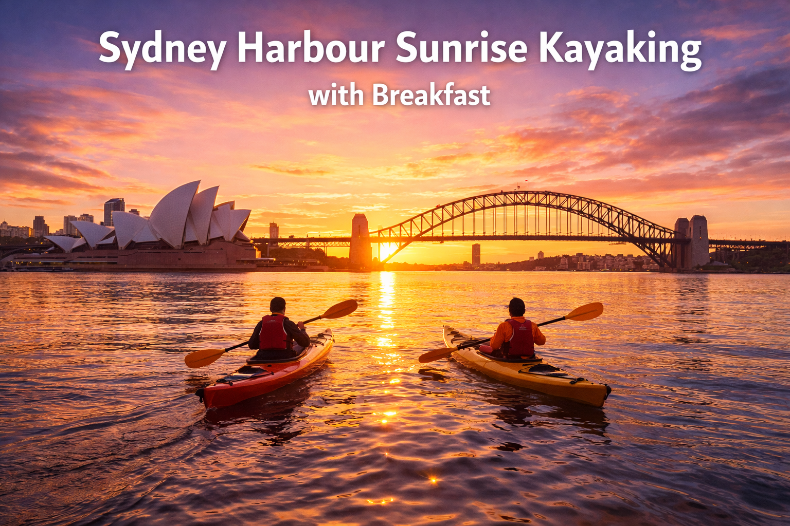 Sydney Harbour Sunrise Kayaking