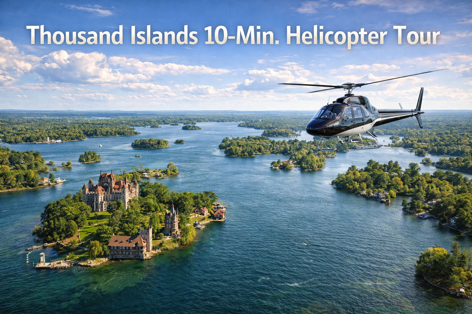 Thousand Islands 10-Minute Helicopter Tour
