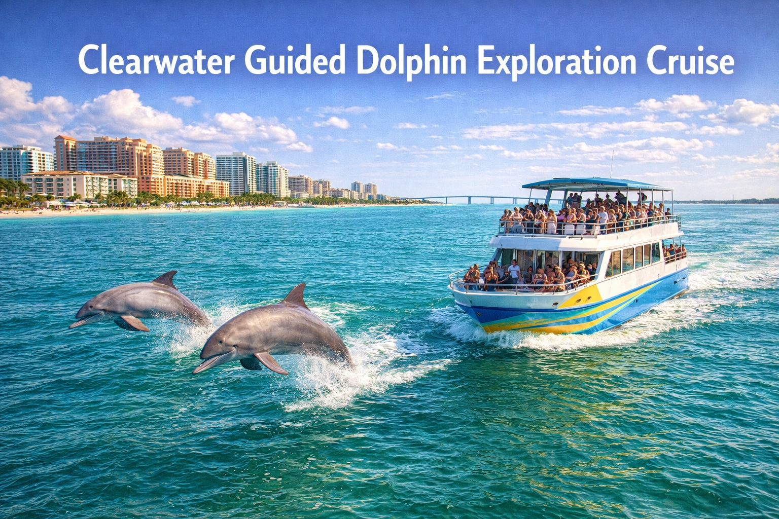 Clearwater Guided Dolphin Exploration Cruise