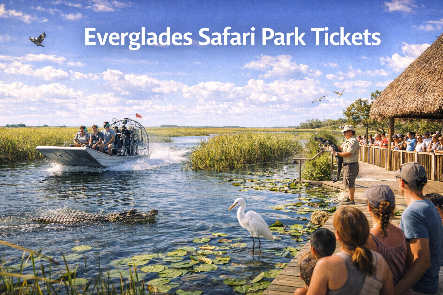 Everglades Safari Park Tickets