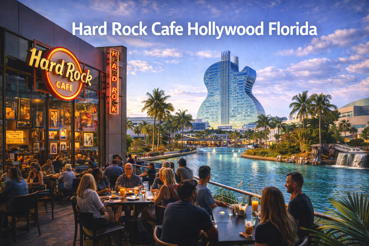 Hard Rock Cafe Hollywood Florida Dining Experience