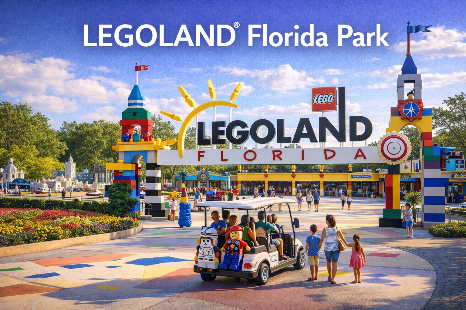 LEGOLAND Florida Park Family Theme Park Adventure