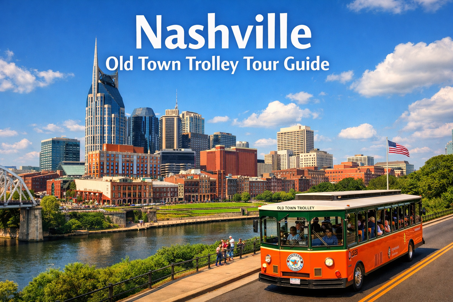 Nashville Old Town Trolley Hop On Hop Off Tour