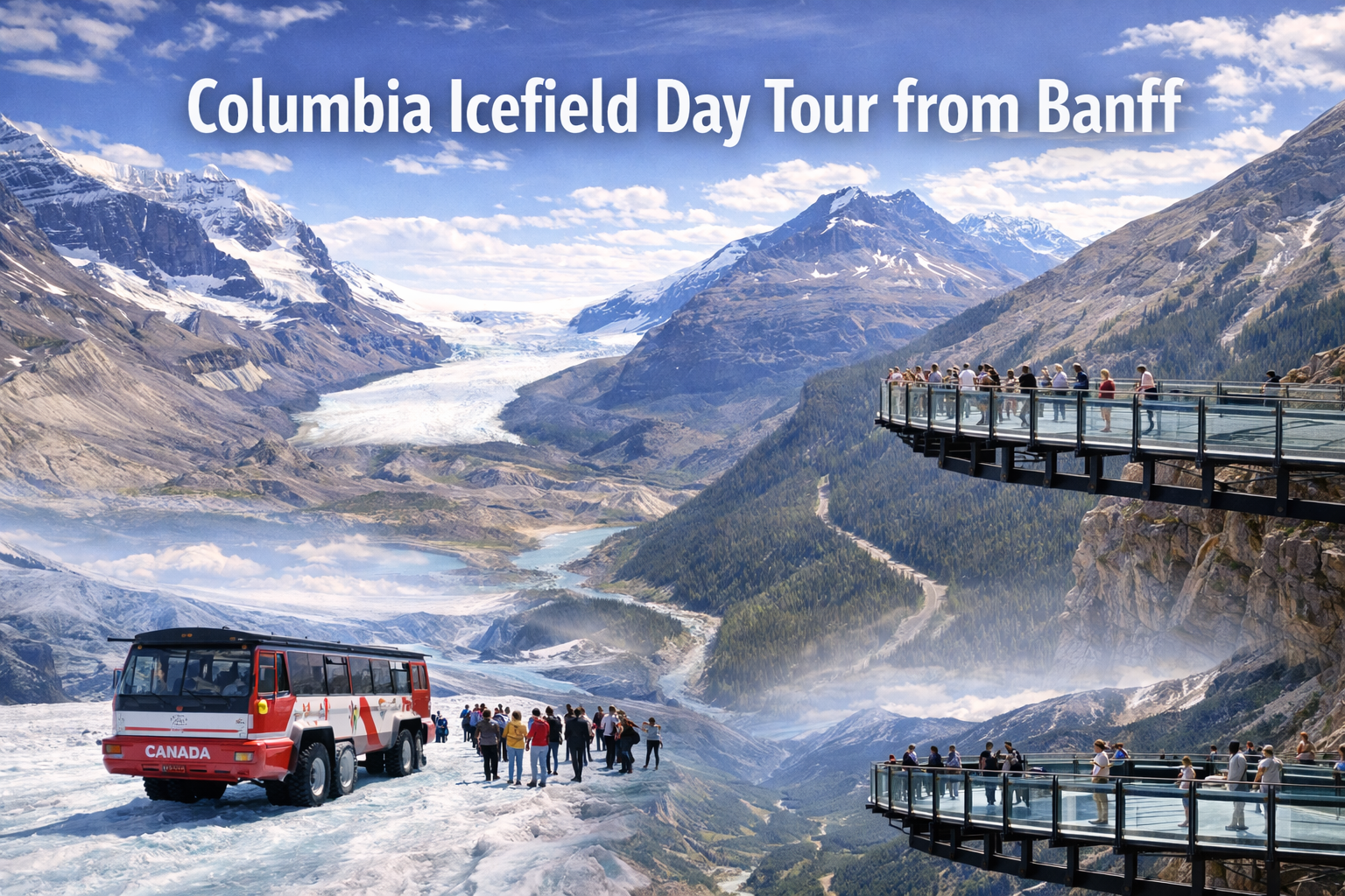 Columbia Icefield Day Tour from Banff