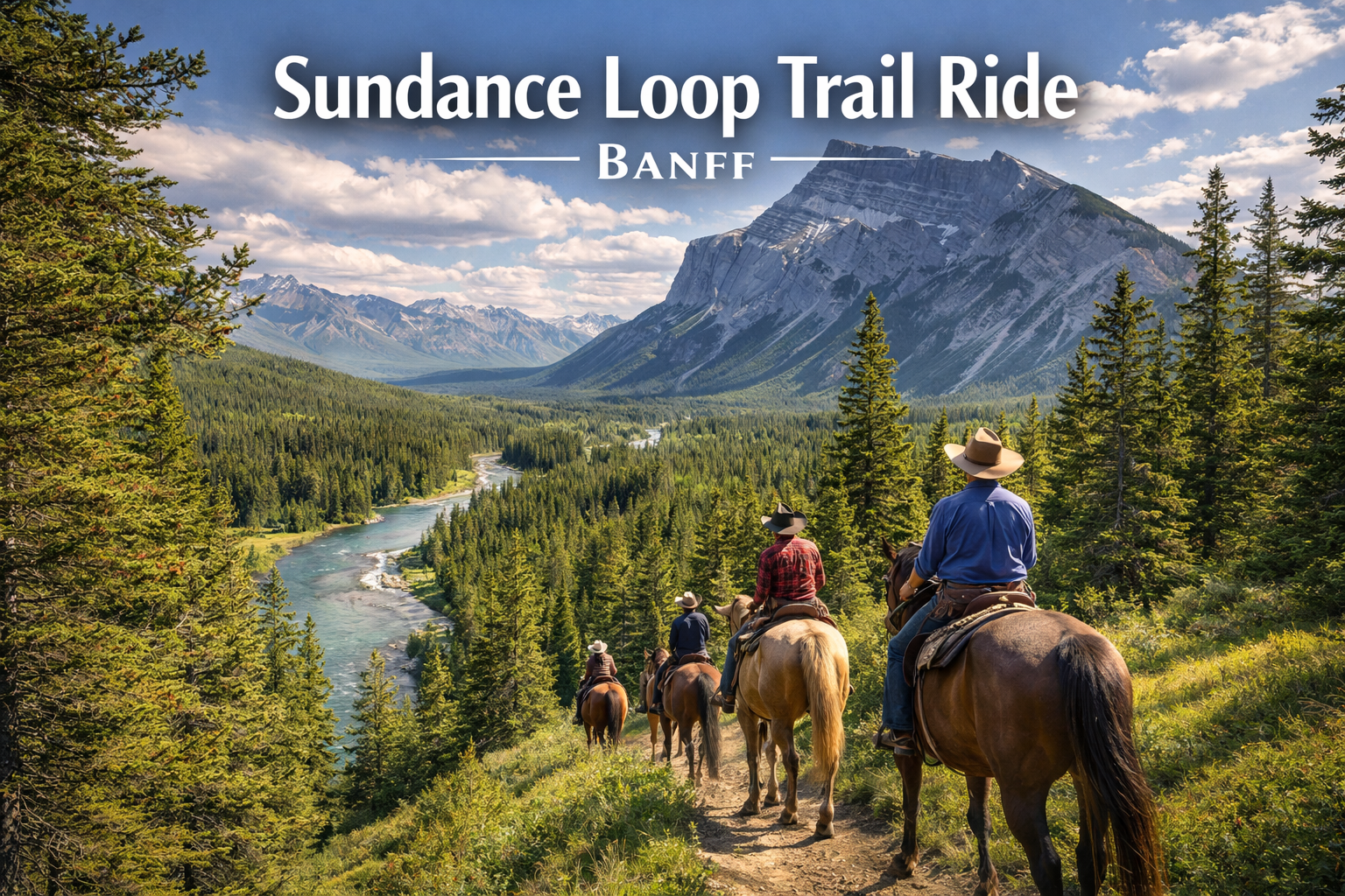 Sundance Loop Trail Ride from Banff